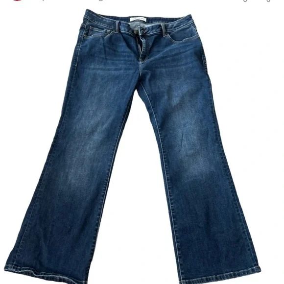 Rubies + Honey Women's Blue Bootcut Jeans Size 16  5-Pocket‎ - Picture 10 of 10